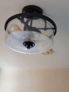 Before we deep clean light fixtures